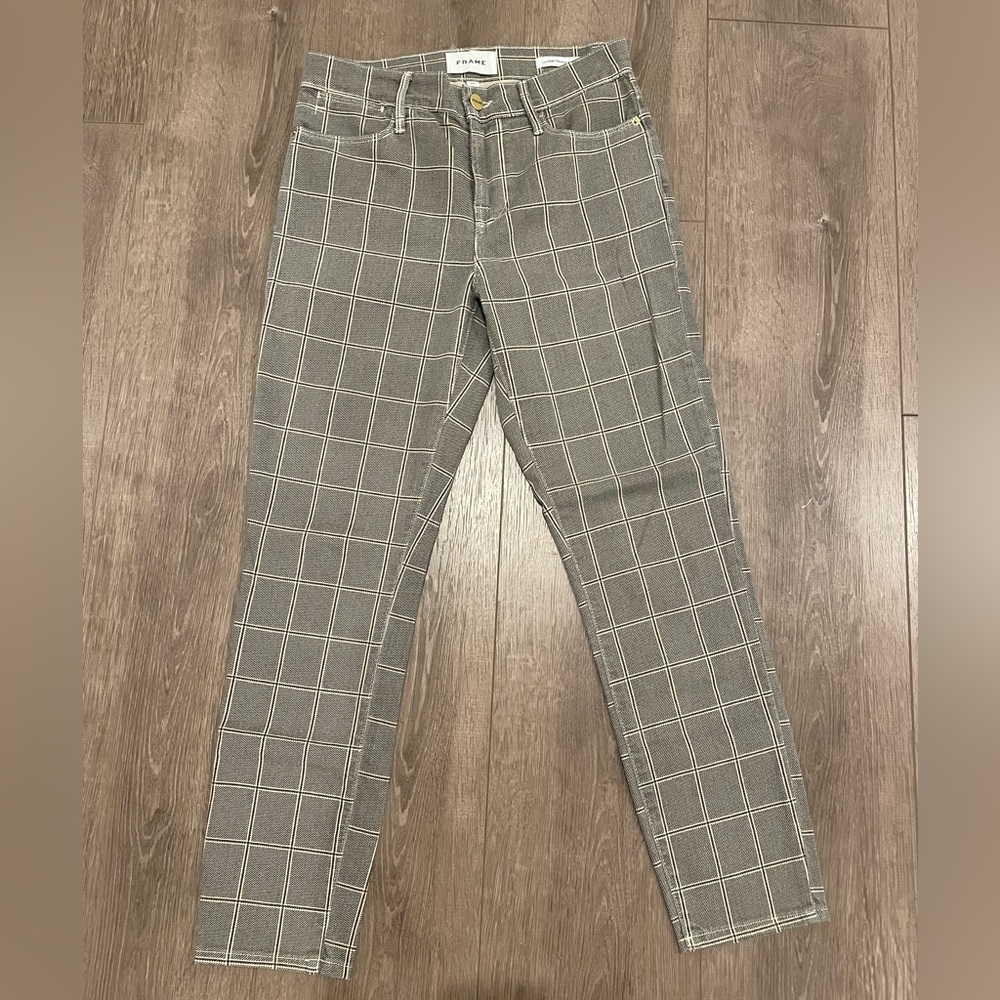 Frame Le High Skinny Crop